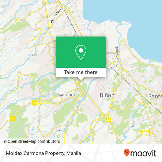 Moldex  Carmona Property map
