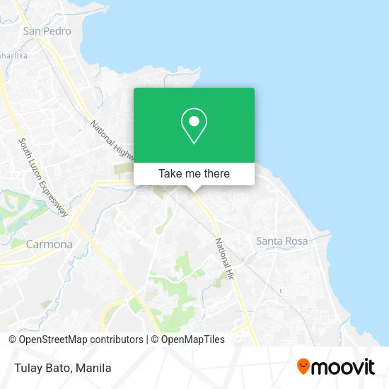 Tulay Bato map