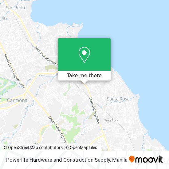 Powerlife Hardware and Construction Supply map