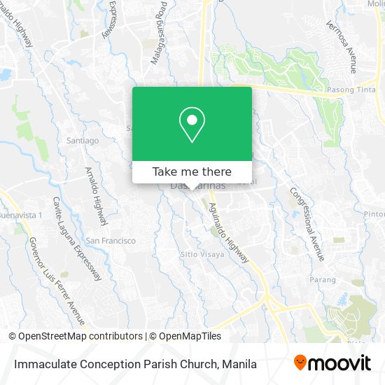 Immaculate Conception Parish Church map