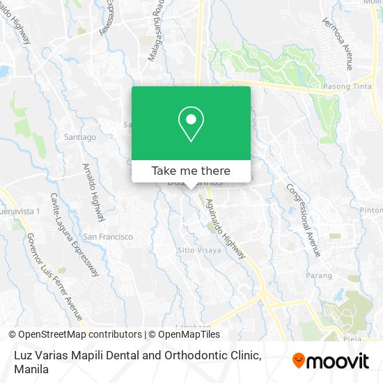 Luz Varias Mapili Dental and Orthodontic Clinic map