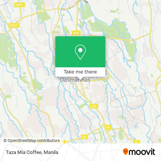 Taza Mia Coffee map