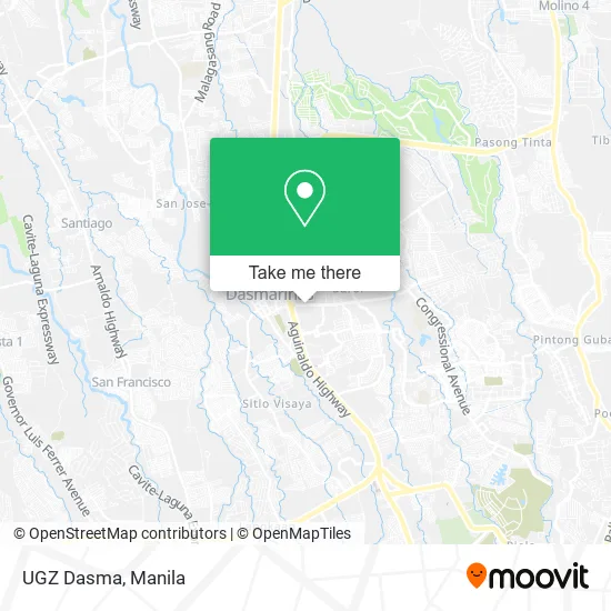UGZ Dasma map