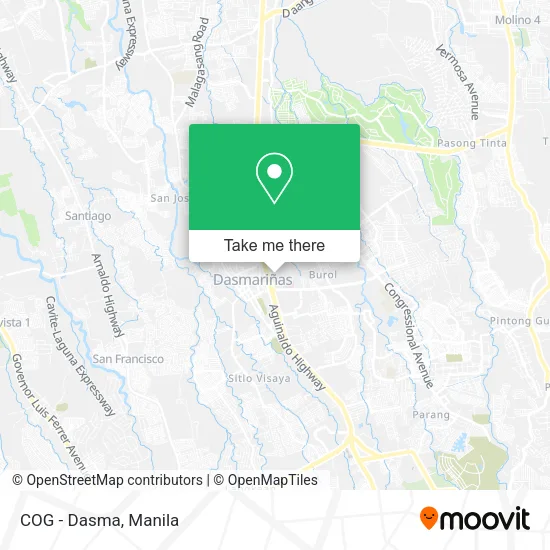COG - Dasma map