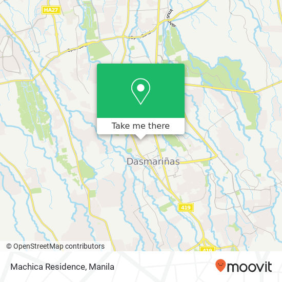 Machica Residence map