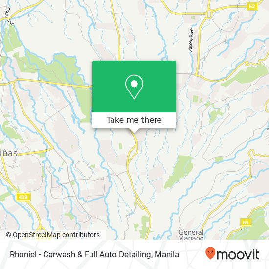 Rhoniel - Carwash & Full Auto Detailing map