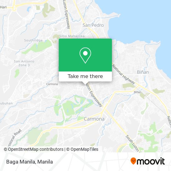 Baga Manila map