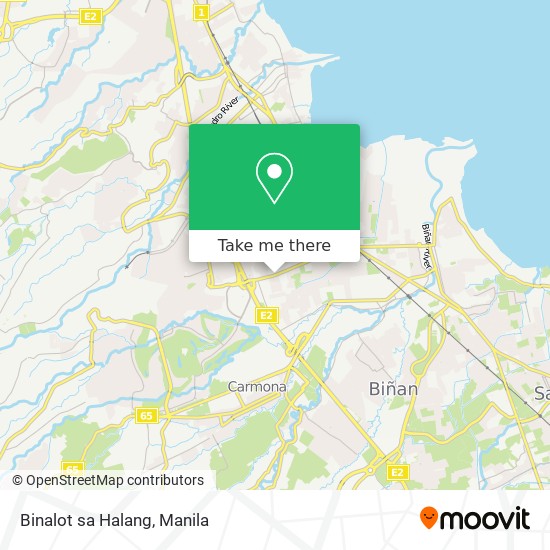 Binalot sa Halang map