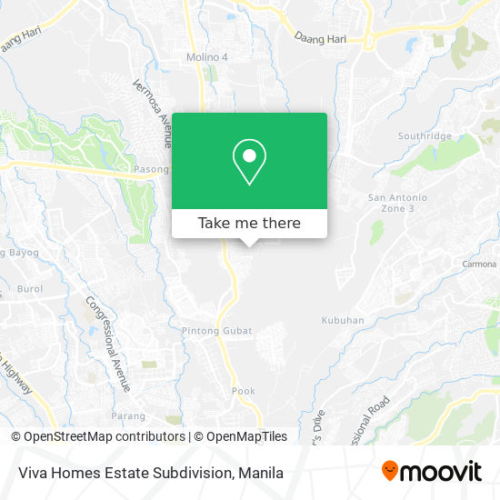 Viva Homes Estate Subdivision map