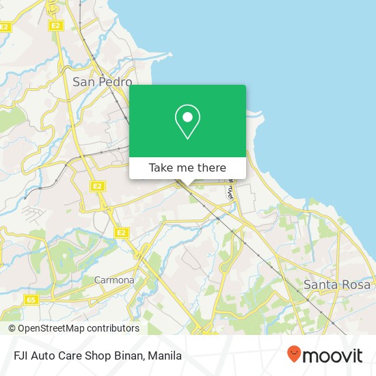 FJI Auto Care Shop Binan map