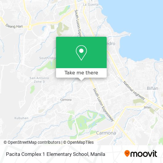 Pacita Complex 1 Elementary School map
