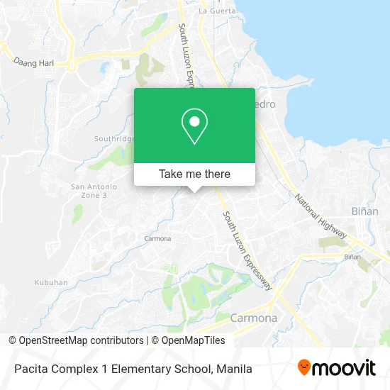 Pacita Complex 1 Elementary School map