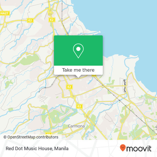 Red Dot Music House map