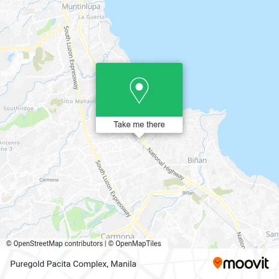 Puregold Pacita Complex map
