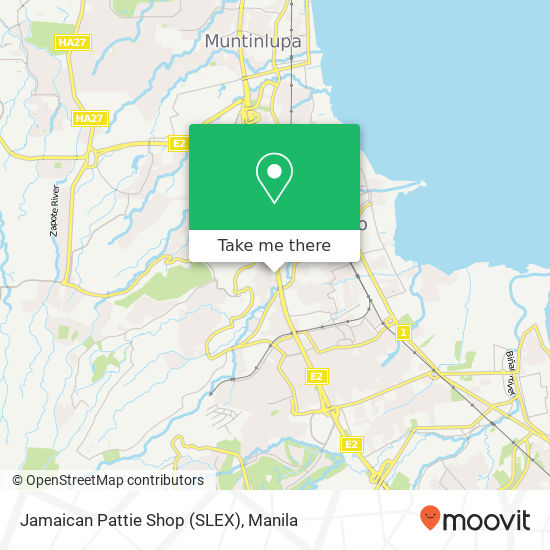 Jamaican Pattie Shop (SLEX) map