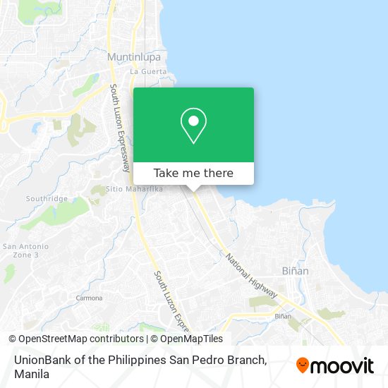UnionBank of the Philippines San Pedro Branch map