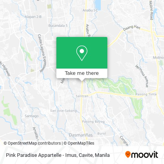 Pink Paradise Appartelle - Imus, Cavite map