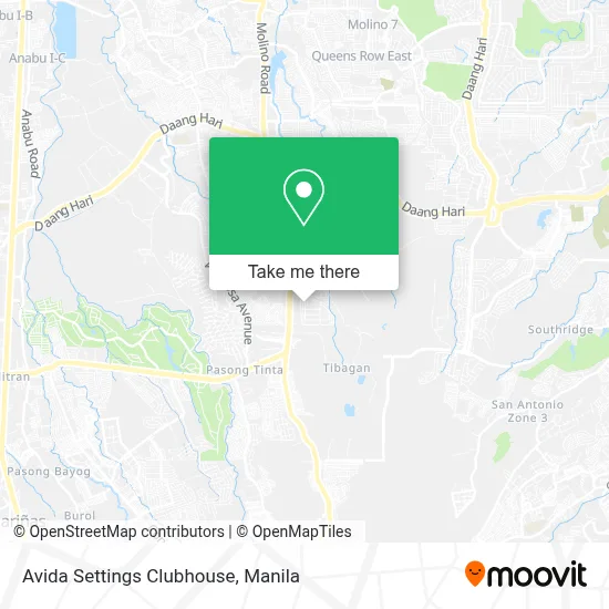 Avida Settings Clubhouse map