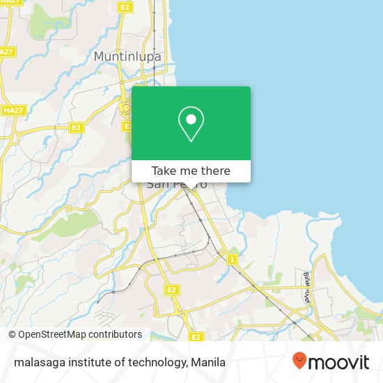 malasaga institute of technology map