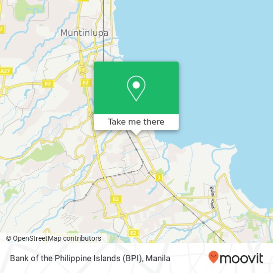 Bank of the Philippine Islands (BPI) map