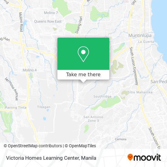 Victoria Homes Learning Center map