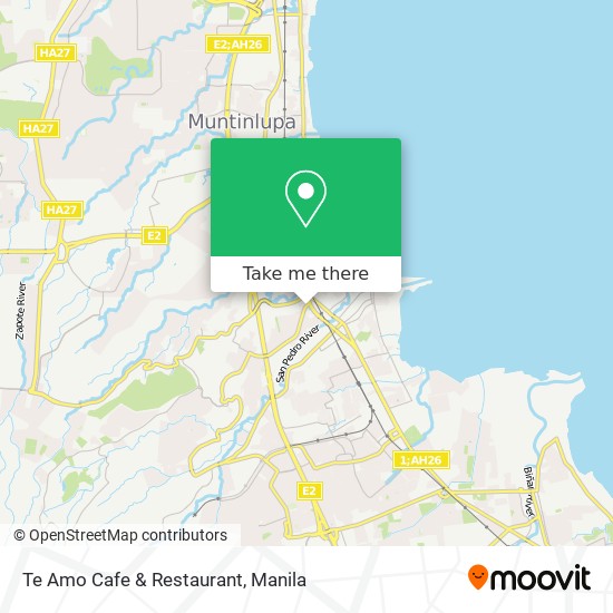 Te Amo Cafe & Restaurant map