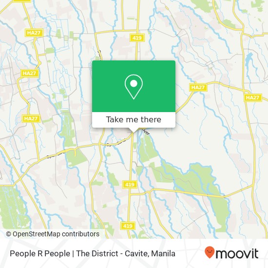 People R People | The District - Cavite map