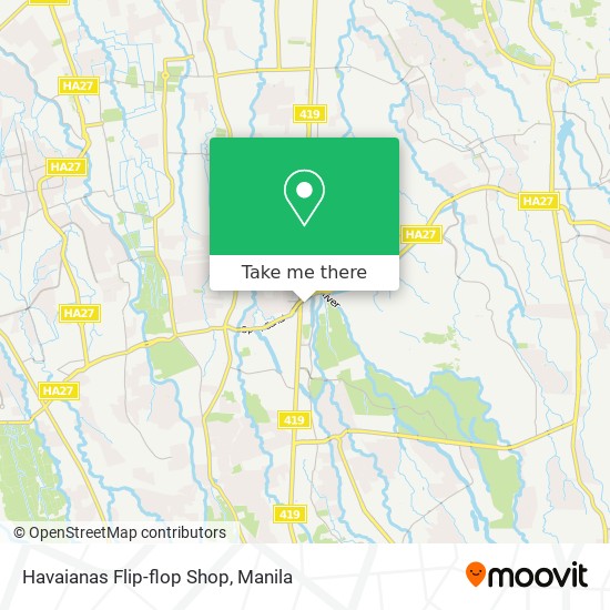 Havaianas Flip-flop Shop map