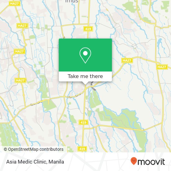 Asia Medic Clinic map