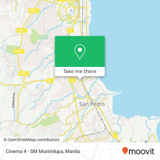Cinema 4 - SM Muntinlupa map