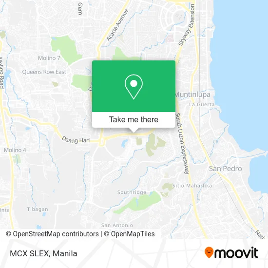 MCX SLEX map