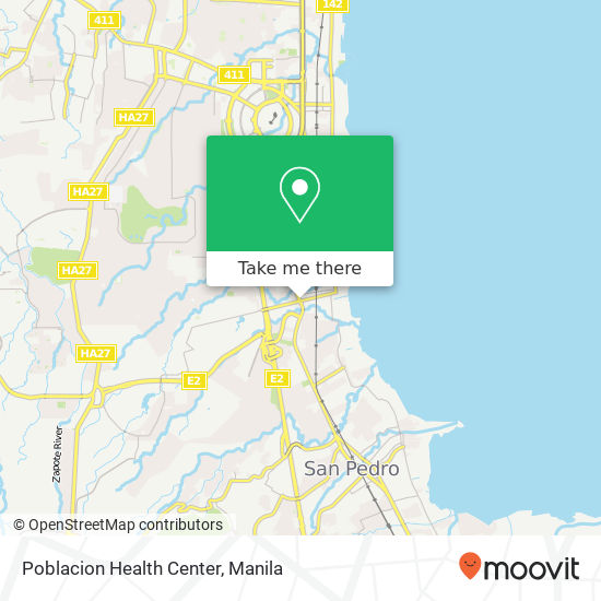 Poblacion Health Center map