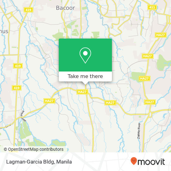 Lagman-Garcia Bldg map