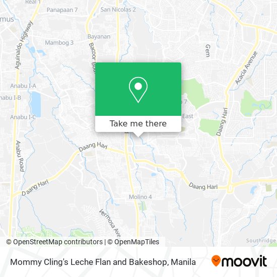 Mommy Cling's Leche Flan and Bakeshop map