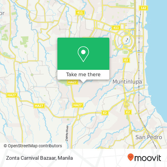 Zonta Carnival Bazaar map
