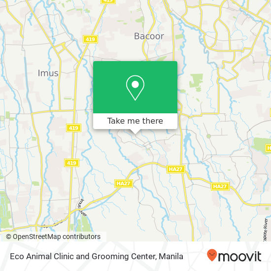 Eco Animal Clinic and Grooming Center map