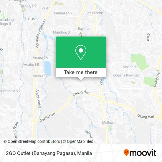 2GO Outlet (Bahayang Pagasa) map