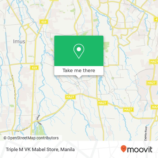 Triple M VK Mabel Store map