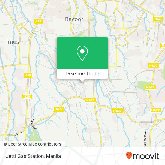 Jetti Gas Station map