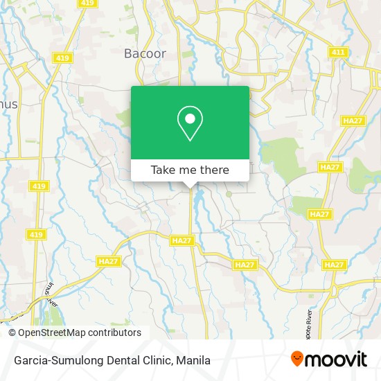 Garcia-Sumulong Dental Clinic map