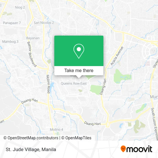 St. Jude Village map