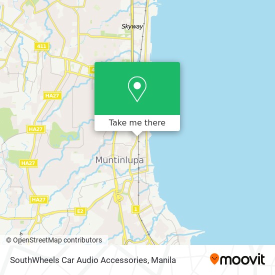 SouthWheels Car Audio Accessories map