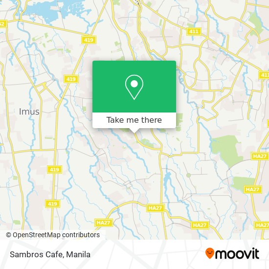 Sambros Cafe map