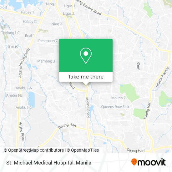 St. Michael Medical Hospital map