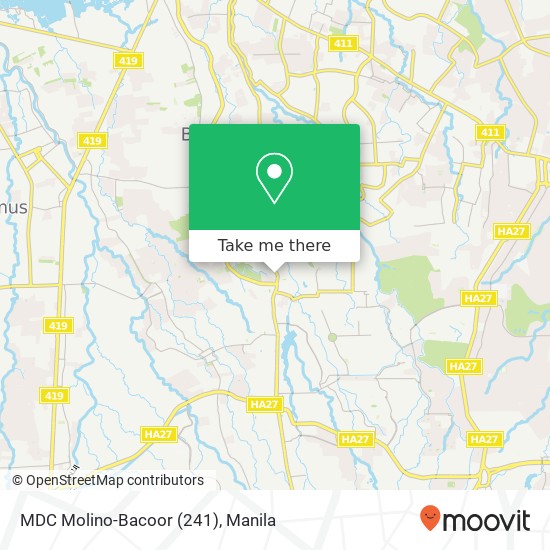 MDC Molino-Bacoor (241) map