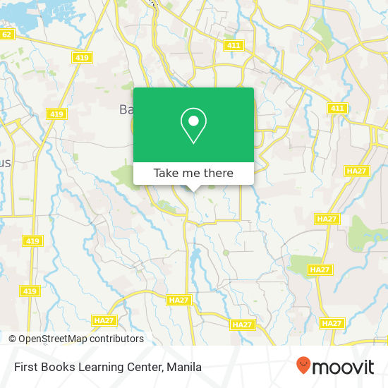 First Books Learning Center map