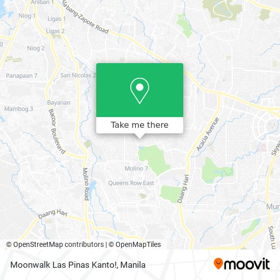 Moonwalk Las Pinas Kanto! map