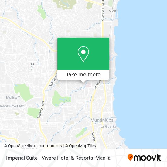 Imperial Suite - Vivere Hotel & Resorts map