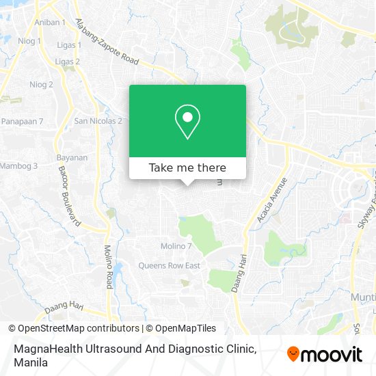 MagnaHealth Ultrasound And Diagnostic Clinic map