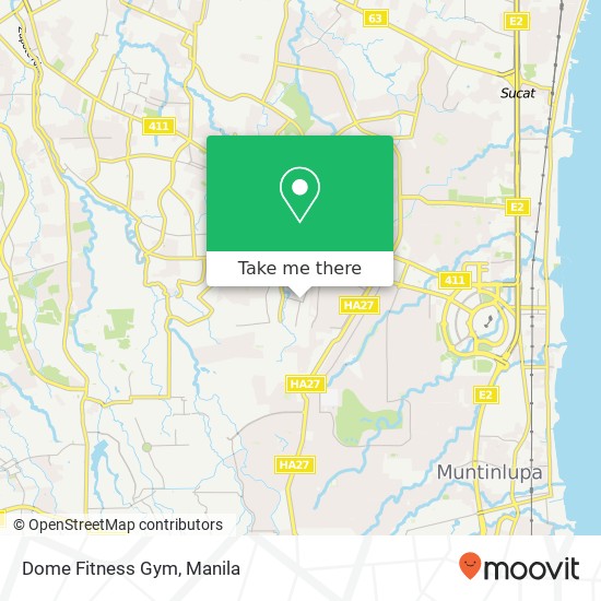 Dome Fitness Gym map